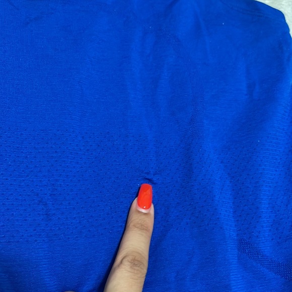 Lululemon Swifty Tank - Size 10 Royal Blue- Rave Length - Picture 3 of 4